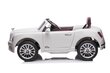 Vienvietīgs elektromobilis bērniem Aosom Bentley Mulsanne, balts цена и информация | Bērnu elektroauto | 220.lv