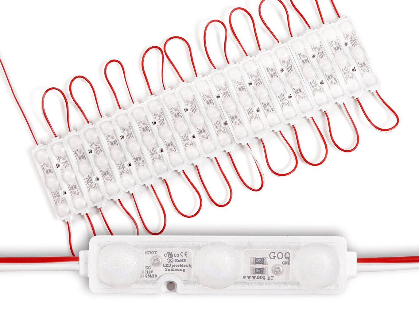 LED modulis 2835, IP68 0,72W cena un informācija | LED lentes | 220.lv