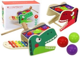 Rotaļu šķīvji dinozaura formā 2in1 cena un informācija | Attīstošās rotaļlietas | 220.lv