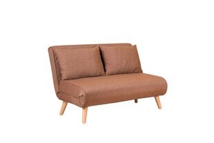 Dīvāns Folde, brūns cena un informācija | Dīvāni | 220.lv