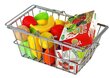 Rotaļlietu iepirkumu grozs ar pārtikas produktiem Lean Toys cena un informācija | Rotaļlietas meitenēm | 220.lv