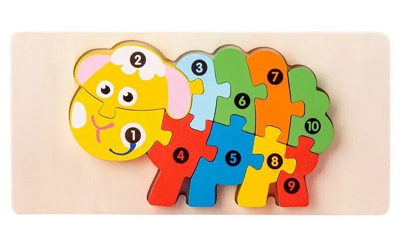 Koka puzle aita цена и информация | Rotaļlietas zīdaiņiem | 220.lv