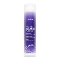 Šampūns dzelteno toņu neitralizēšanai Joico Color Balance Purple, 300 ml cena un informācija | Šampūni | 220.lv