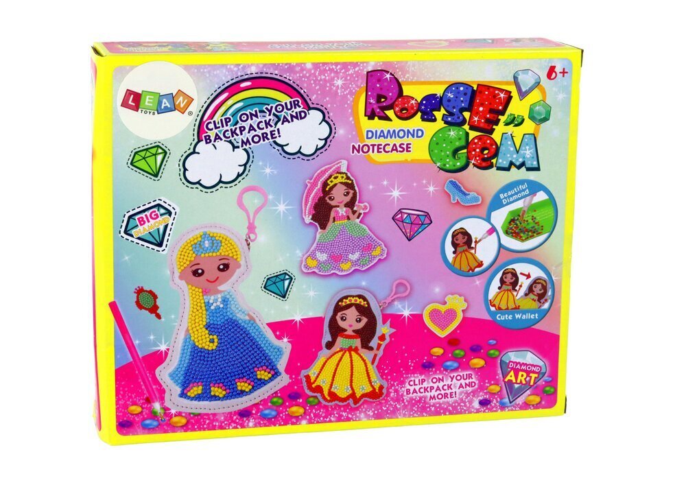 Lean Toys Princeses atslēgu piekariņu izgatavošanas komplekts цена и информация | Attīstošās rotaļlietas | 220.lv