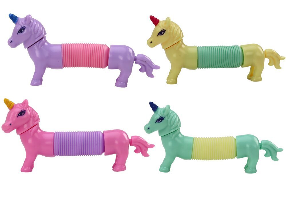 Sensorā pop caurule Lean Toys Unicorn cena un informācija | Galda spēles | 220.lv