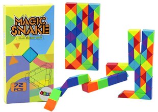 обучающие блоки - волшебная змея, 72 элемента цена и информация | Развивающие игрушки | 220.lv