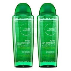 Šampūns visiem matu tipiem Bioderma Nodé, 2 x 400 ml cena un informācija | Šampūni | 220.lv