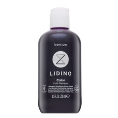 Kemon Liding Color Cold Shampoo нейтрализующий шампунь для окрашенных волос 250 мл цена и информация | Шампуни | 220.lv