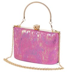 Элегантная формальная сумочка с большим клатчем на цепочке W87 цена и информация | Женские сумки | 220.lv