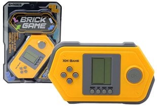 электронная игра - tetris brick game, желтый цена и информация | Настольные игры, головоломки | 220.lv