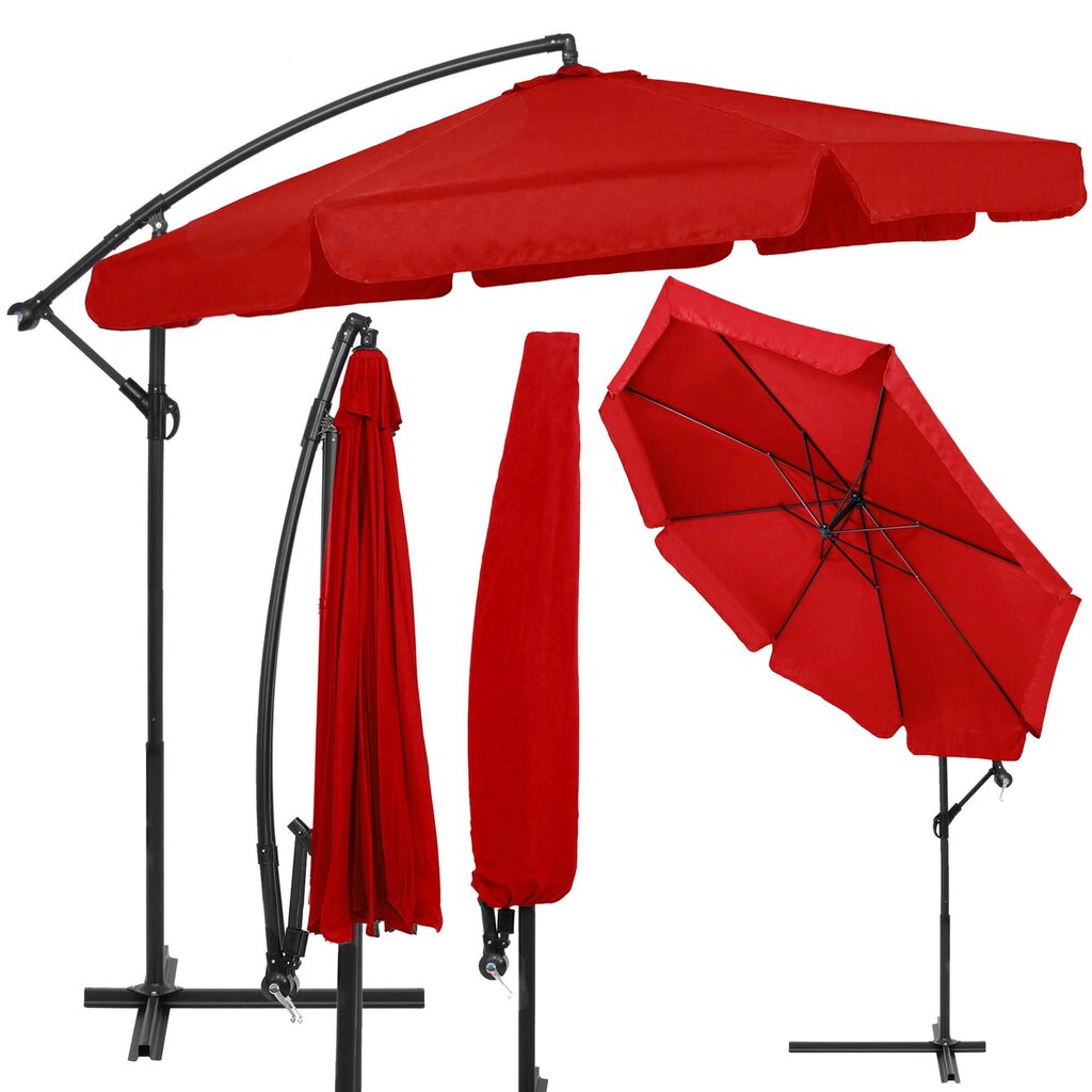 Dārza lietussargs Springos GU0044, 350 cm cena un informācija | Saulessargi, markīzes un statīvi | 220.lv