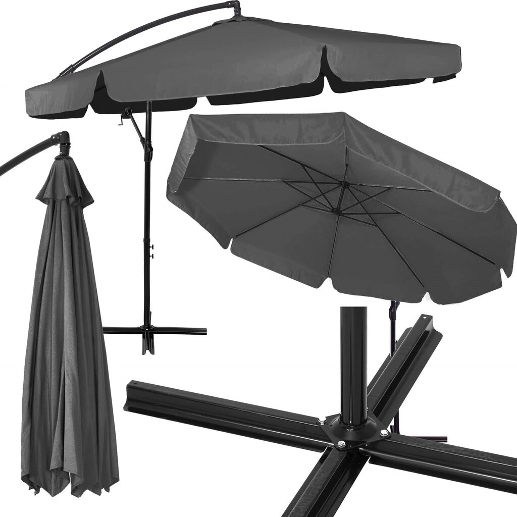 Dārza lietussargs Springos GU0041, 300 cm cena un informācija | Saulessargi, markīzes un statīvi | 220.lv