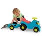 Stumjamais traktors Ecoiffier Trailer Tractor ar piekabi un stumjamo mašīnu. цена и информация | Rotaļlietas zīdaiņiem | 220.lv