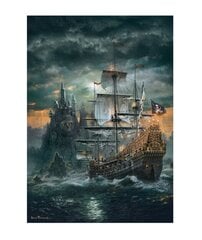 Puzle Clementoni Pirātu kuģis/The Pirates Ship, 1500 цена и информация | Пазлы | 220.lv