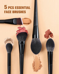 Eigshow Beauty Набор из 19 профессиональных кистей для макияжа King Knight с футляром для кистей цена и информация | Кисти для макияжа, спонжи | 220.lv