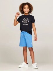 Tommy Hilfiger šorti zēniem Th Logo Sweatshorts 540125676, zili cena un informācija | Zēnu šorti | 220.lv