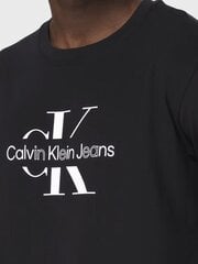 Футболка CALVIN KLEIN JEANS Disrupted Outline Monologo Black J30J325190BEH 560077994 цена и информация | Мужские футболки | 220.lv