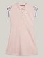 Tommy Hilfiger kleita meitenēm Polo Shoulder Stripe Dress 540125556, rozā cena un informācija | Kleitas meitenēm | 220.lv