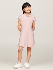 Платье TOMMY HILFIGER Polo Shoulder Stripe Dress KG0KG07943TJQ 540125556 цена и информация | Платья для девочек | 220.lv