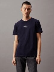 Calvin Klein Jeans T-krekls vīriešiem Monologo Regular 560077817, tumši zils cena un informācija | Vīriešu T-krekli | 220.lv