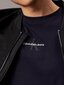 Calvin Klein Jeans T-krekls vīriešiem Monologo Regular 560077817, tumši zils cena un informācija | Vīriešu T-krekli | 220.lv