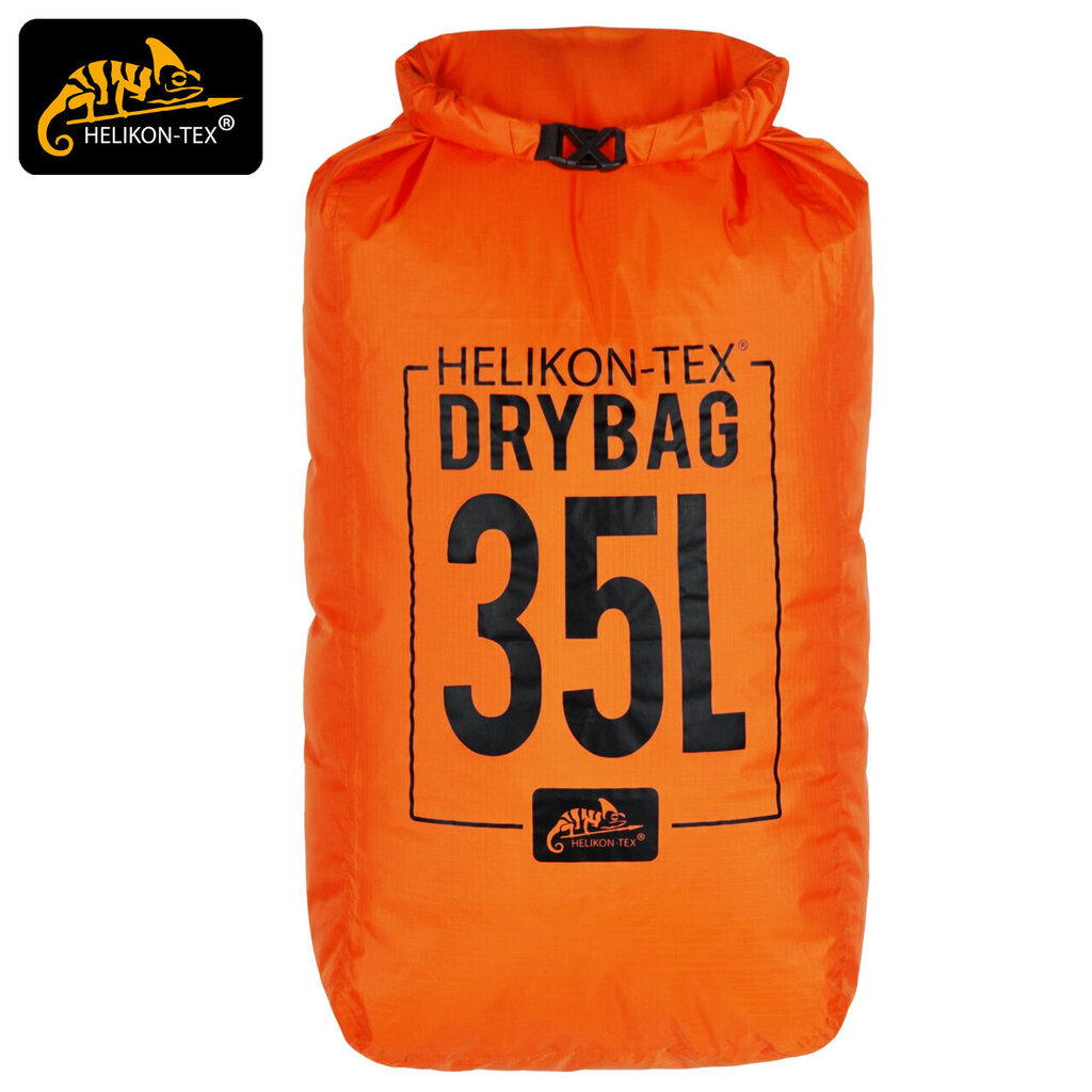 Ūdensizturīgs maiss Arid Dry Sack 35L, Helikon-Tex, oranža cena un informācija | Ūdensizturīgas somas, maisi, lietusmēteļi | 220.lv