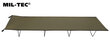 Saliekamā kempinga gulta Mil-Tec, 180x60x19 cm, zaļa цена и информация |  Tūrisma mēbeles | 220.lv