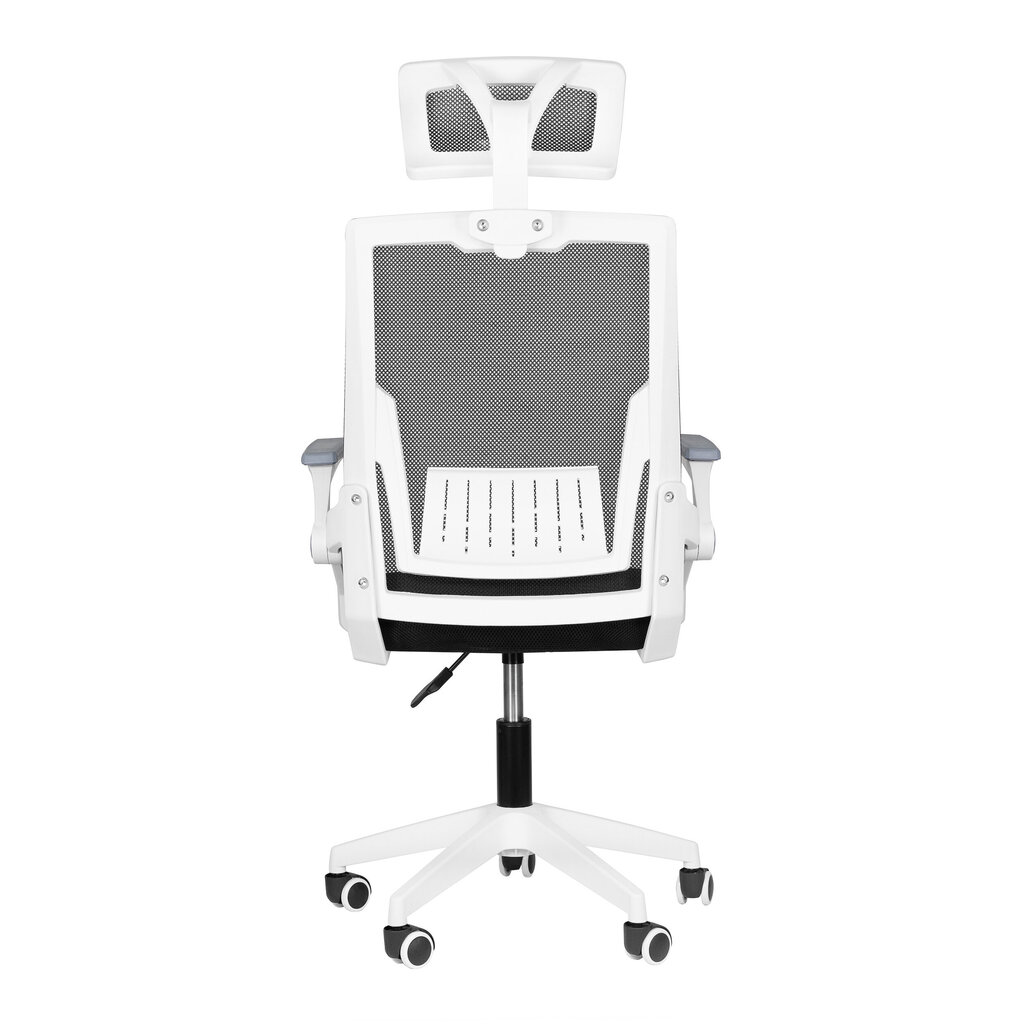 Biroja krēsls StandHeiz, 51x60x113 cm, melns/balts cena un informācija | Biroja krēsli | 220.lv
