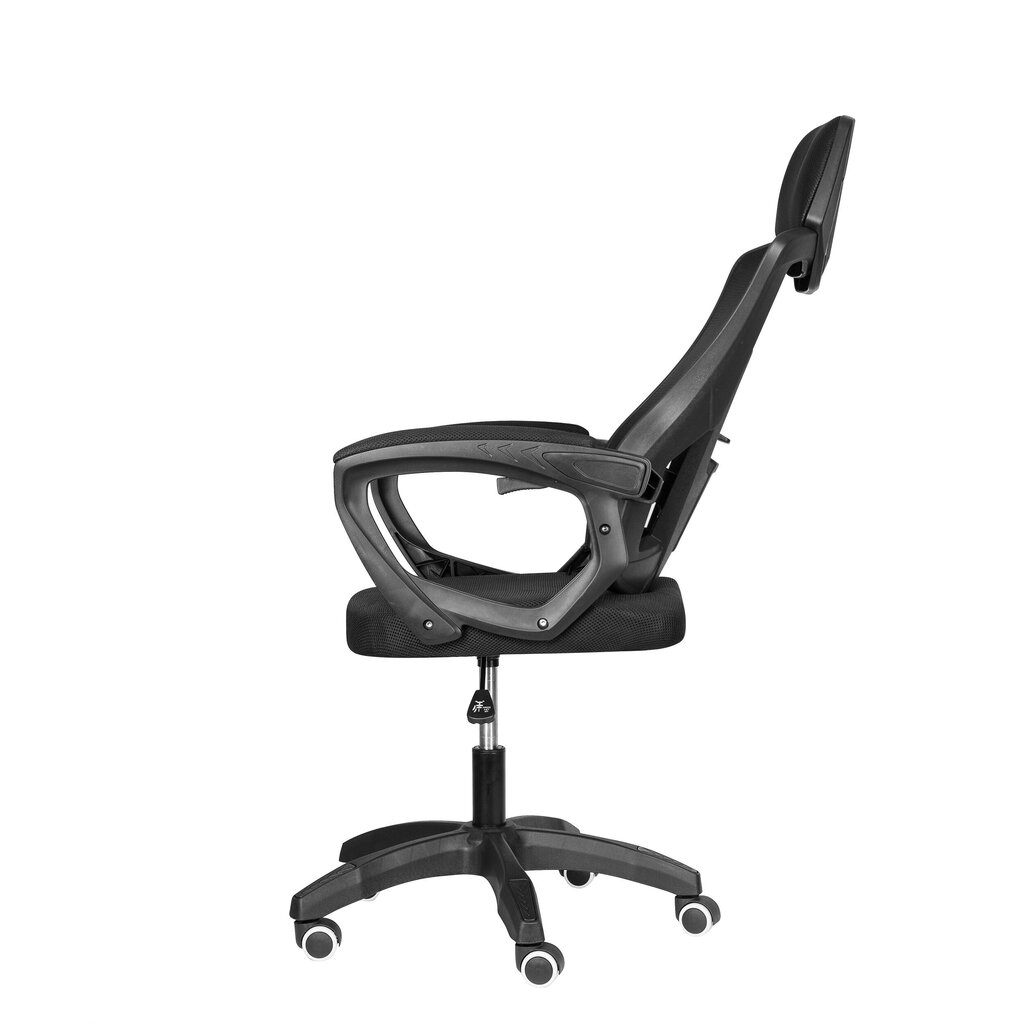 Biroja krēsls StandHeiz, 48x60x118 cm, melns cena un informācija | Biroja krēsli | 220.lv