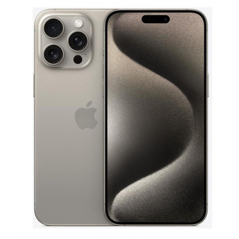 Apple iPhone 15 Pro Max Natural Titanium cena un informācija | Mobilie telefoni | 220.lv