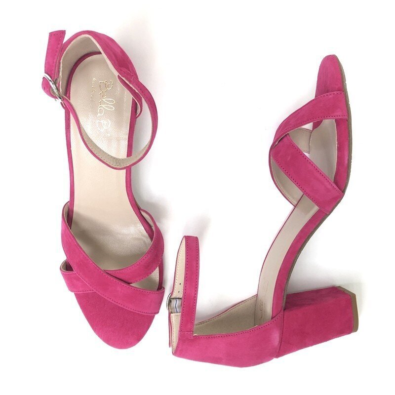 Sandales sievietēm Bella b, rozā цена и информация | Sieviešu sandales | 220.lv