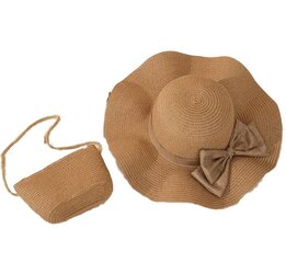 Saules aizsargcepure ar somiņu sievietēm cena un informācija | Sieviešu cepures | 220.lv