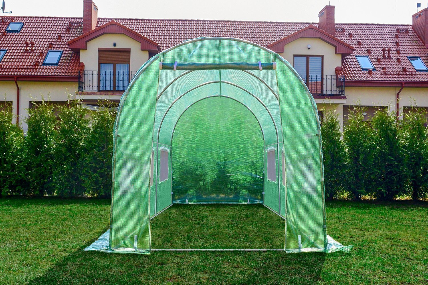 Siltumnīca Funfit Garden, 400x250x200 cm cena un informācija | Siltumnīcas | 220.lv