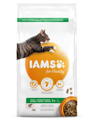 Iams for Vitality для взрослых кошек с лососем, 3 кг цена и информация | Сухой корм для кошек | 220.lv