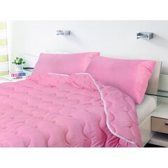Одеяло антиаллергенное, розовое, 140х200 см. цена и информация | Одеяла | 220.lv