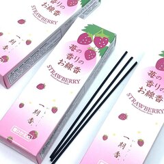 Japāņu vīraks Baieido Ichigoko Strawberry, 30 g cena un informācija | Mājas aromāti | 220.lv