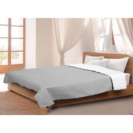 Divpusējs gultas pārklājs, 160x200 cm cena un informācija | Gultas pārklāji, pledi | 220.lv