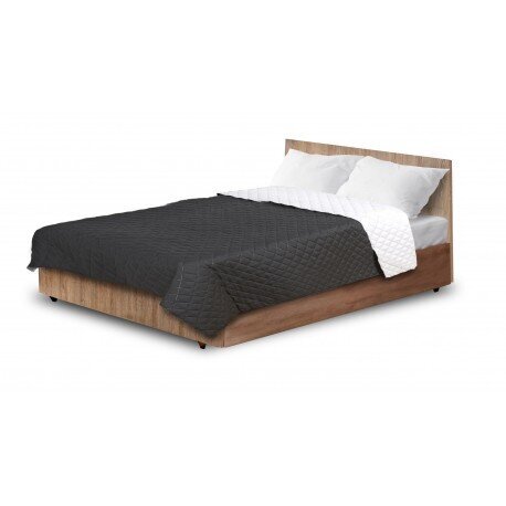 Divpusējs gultas pārklājs, 160x200 cm цена и информация | Gultas pārklāji, pledi | 220.lv