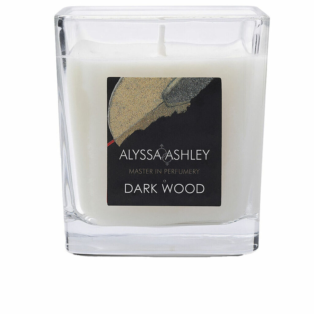 Aromātiska svece Alyssa Ashley Dark Wood ,145 g цена и информация | Sveces un svečturi | 220.lv