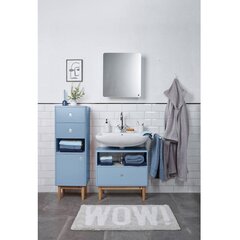Skapītis izlietnei Tenzo Color Bath, zils cena un informācija | Vannas istabas skapīši | 220.lv