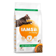 Iams for Vitality для взрослых кошек с лососем, 1,5 кг цена и информация | Сухой корм для кошек | 220.lv