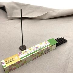 Японские бездымные благовония с курильницей Green Tea (серия Imagine), Baieido, 40 шт. цена и информация | Ароматы для дома | 220.lv