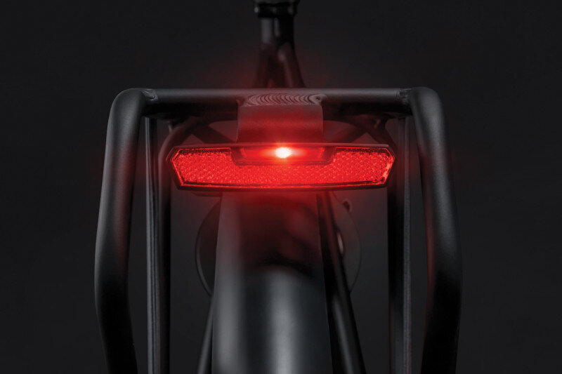 Aizmugurējais lukturis Axa Juno E-bike, sarkans цена и информация | Velo lukturi un atstarotāji | 220.lv