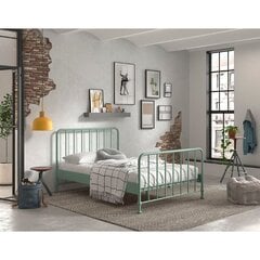 Кровать Aatrium Bronxx 140x200 см, зеленый цвет цена и информация | Кровати | 220.lv