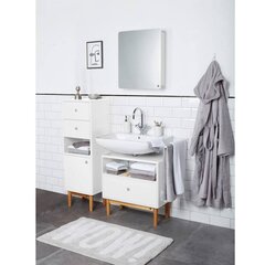 Шкаф для ванной комнаты Tenzo Color Bath, 80x16x58 см, белый цвет цена и информация | Шкафчики для ванной | 220.lv