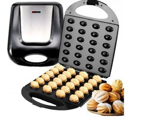 Электрическая жаровня для орехов Zilner ZL-110 черная 1400 Вт цена и информация | Вафельницы и электрические блинницы | 220.lv