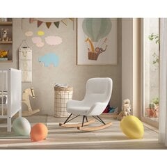 Кресло-качалка Aatrium Rocky, белого цвета цена и информация | Кресла в гостиную | 220.lv