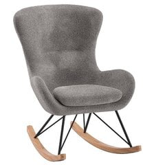 Šūpuļkrēsls Aatrium Rocky 75x96x101 cm, pelēks cena un informācija | Atpūtas krēsli | 220.lv