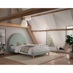 Кровать Aatrium Moon 140x200 см, зеленого цвета цена и информация | Кровати | 220.lv