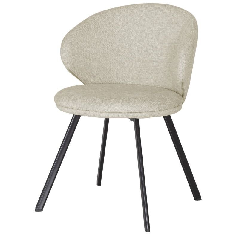 2-u krēslu komplekts Tenzo Zoe, smilškrāsas cena un informācija | Virtuves un ēdamistabas krēsli | 220.lv